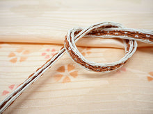画像をギャラリービューアに読み込む, 帯揚げ 帯締め セット 夏用 正絹 カジュアル 平組 薄オレンジピンク地 撫子 帯あげ 渋オレンジ×白 レース 帯〆 絽目の透け感が涼し気 夏着物に