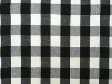 画像をギャラリービューアに読み込む, 伊勢木綿 反物 単品 綿 堅牢染 アイボリー×黒 弁慶格子 カジュアル着物 木綿の優しい肌触り 臼井織布謹製