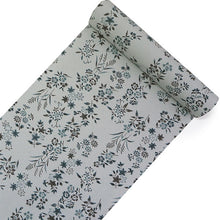 画像をギャラリービューアに読み込む, 洗える着物 反物のみ ポリエステル レディース 女性 小紋 着物 グレー地市松に四季の花柄 袷・単衣の着物にも羽織・コートにもお仕立て可能