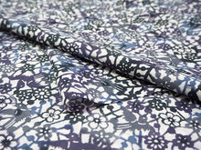画像をギャラリービューアに読み込む, 洗える着物 反物のみ ポリエステル レディース 女性 小紋 着物 白地グレー鳥に花柄 袷・単衣の着物にも羽織・コートにもお仕立て可能