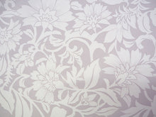 画像をギャラリービューアに読み込む, 洗える着物 反物のみ ポリエステル レディース 女性 小紋 着物 薄パープルベージュ地更紗柄 袷・単衣の着物にも羽織・コートにもお仕立て可能