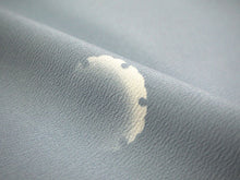 画像をギャラリービューアに読み込む, 洗える着物 反物のみ ポリエステル レディース 女性 小紋 着物 ブルーグレー地雪輪取り柄 袷・単衣の着物にも羽織・コートにもお仕立て可能