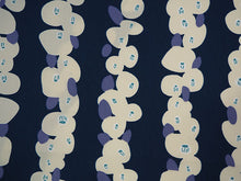 画像をギャラリービューアに読み込む, 洗える着物 反物のみ ポリエステル レディース 女性 小紋 着物 紺地白椿柄 袷・単衣の着物にも羽織・コートにもお仕立て可能