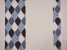 画像をギャラリービューアに読み込む, 洗える着物 反物のみ ポリエステル レディース 女性 小紋 着物 淡いベージュ地立涌チャック柄 袷・単衣の着物にも羽織・コートにもお仕立て可能