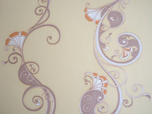 画像をギャラリービューアに読み込む, 洗える着物 反物のみ ポリエステル レディース 女性 小紋 着物 クリーム地唐草柄 袷・単衣の着物にも羽織・コートにもお仕立て可能