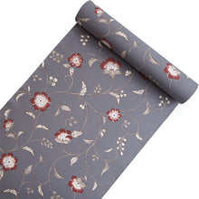 画像をギャラリービューアに読み込む, 洗える着物 反物のみ ポリエステル レディース 女性 小紋 着物 グレー地更紗柄 袷・単衣の着物にも羽織・コートにもお仕立て可能