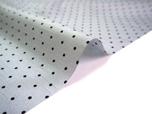 画像をギャラリービューアに読み込む, 雨コート 反物のみ 着物用 レインコート ポリエステル レディース 女性 グレー地水玉柄 道中着・道行・二部式などの雨コートに 撥水加工済み