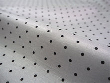 画像をギャラリービューアに読み込む, 雨コート 反物のみ 着物用 レインコート ポリエステル レディース 女性 グレー地水玉柄 道中着・道行・二部式などの雨コートに 撥水加工済み