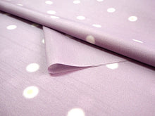 画像をギャラリービューアに読み込む, 雨コート 反物のみ 着物用 レインコート ポリエステル レディース 女性 薄紫グレー地ぼかし水玉柄 道中着・道行・二部式などの雨コートに 撥水加工済み