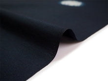 画像をギャラリービューアに読み込む, 雨コート 反物のみ 着物用 レインコート ポリエステル レディース 女性 黒緑地辻が花風花の丸柄 道中着・道行・二部式などの雨コートに 撥水加工済み