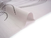 画像をギャラリービューアに読み込む, 雨コート 反物のみ 着物用 レインコート ポリエステル レディース 女性 薄サンドベージュ地柳柄 道中着・道行・二部式などの雨コートに 撥水加工済み