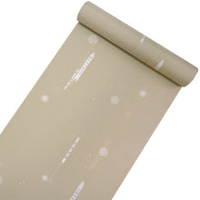 画像をギャラリービューアに読み込む, 雨コート 反物のみ 着物用 レインコート ポリエステル レディース 女性 ベージュ地雪輪に絣柄 道中着・道行・二部式などの雨コートに 撥水加工済み