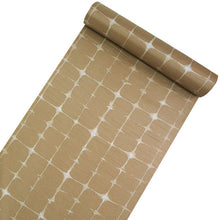 画像をギャラリービューアに読み込む, 雨コート 反物のみ 着物用 レインコート ポリエステル レディース 女性 からし色地破れ格子柄 道中着・道行・二部式などの雨コートに 撥水加工済み