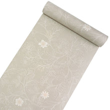 画像をギャラリービューアに読み込む, 雨コート 反物のみ 着物用 レインコート ポリエステル レディース 女性 ベージュ地更紗柄 道中着・道行・二部式などの雨コートに 撥水加工済み