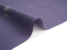 画像をギャラリービューアに読み込む, 着物 洗える着物 フルオーダー 仕立て付 小紋 青紫 七宝丸 椿 東レシルック 反物 静電気が起きにくい 自宅で洗濯OK 着物・羽織に