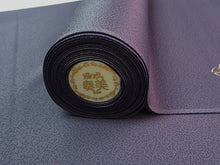 画像をギャラリービューアに読み込む, 着物 洗える着物 フルオーダー 仕立て付 小紋 青紫 七宝丸 椿 東レシルック 反物 静電気が起きにくい 自宅で洗濯OK 着物・羽織に