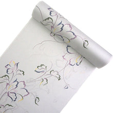 画像をギャラリービューアに読み込む, 着物 洗える着物 フルオーダー 仕立て付 小紋 うすグレー カトレア 東レシルック 反物 静電気が起きにくい 自宅で洗濯OK 着物・羽織に