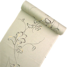 画像をギャラリービューアに読み込む, 着物 洗える着物 フルオーダー 仕立て付 小紋 うすグリーン カトレア 東レシルック 反物 静電気が起きにくい 自宅で洗濯OK 着物・羽織に