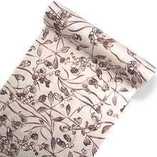 画像をギャラリービューアに読み込む, 着物 洗える着物 フルオーダー 仕立て付 小紋 ピンク 紅型調更紗柄 東レシルック 反物 静電気が起きにくい 自宅で洗濯OK 着物・羽織に