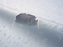 画像をギャラリービューアに読み込む, 着物 洗える着物 フルオーダー 仕立て付 小紋 水色 雪輪ぼかし 東レシルック 反物 和装 和服 袷 単衣 春 秋 冬 レディース