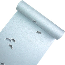 画像をギャラリービューアに読み込む, 着物 洗える着物 フルオーダー 仕立て付 小紋 水色 雪輪ぼかし 東レシルック 反物 和装 和服 袷 単衣 春 秋 冬 レディース