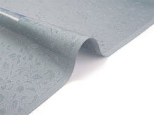 画像をギャラリービューアに読み込む, 着物 洗える着物 フルオーダー 仕立て付 小紋 ブルーグリーン 霞 東レシルック 反物 和装 和服 袷 単衣 春 秋 冬 レディース