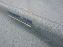 画像をギャラリービューアに読み込む, 着物 洗える着物 フルオーダー 仕立て付 小紋 ブルーグリーン 霞 東レシルック 反物 和装 和服 袷 単衣 春 秋 冬 レディース