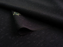 画像をギャラリービューアに読み込む, 着物 洗える着物 フルオーダー 仕立て付 小紋 紺 あめりか蔦 ツタ 東レシルック 反物 和装 和服 袷 単衣 春 秋 冬 レディース
