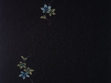 画像をギャラリービューアに読み込む, 着物 洗える着物 フルオーダー 仕立て付 小紋 紺 あめりか蔦 ツタ 東レシルック 反物 和装 和服 袷 単衣 春 秋 冬 レディース