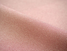 画像をギャラリービューアに読み込む, 洗える着物 反物のみ ポリエステル レディース 女性 江戸小紋 着物 鮫小紋 エンジ色 袷・単衣の着物にも羽織・コートにもお仕立て可能