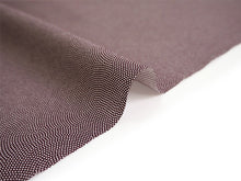 画像をギャラリービューアに読み込む, 洗える着物 反物のみ ポリエステル レディース 女性 江戸小紋 着物 鮫小紋 渋紫 袷・単衣の着物にも羽織・コートにもお仕立て可能