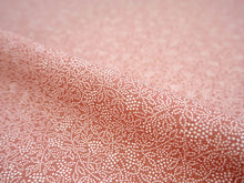 画像をギャラリービューアに読み込む, 洗える着物 反物のみ ポリエステル レディース 女性 江戸小紋 着物 南天 珊瑚色 袷・単衣の着物にも羽織・コートにもお仕立て可能