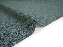 画像をギャラリービューアに読み込む, 洗える着物 反物のみ ポリエステル レディース 女性 江戸小紋 着物 南天 深緑 袷・単衣の着物にも羽織・コートにもお仕立て可能