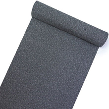 画像をギャラリービューアに読み込む, 洗える着物 反物のみ ポリエステル レディース 女性 江戸小紋 着物 南天 黒 袷・単衣の着物にも羽織・コートにもお仕立て可能