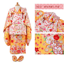 画像をギャラリービューアに読み込む, 七五三 着物 3歳 被布セット 販売 7点セット ( 着物 長襦袢 被布コート 草履 髪飾り 足袋 ) 三歳女の子の祝い着 お正月やひな祭にも レンタルより購入がオススメ ギフトにも