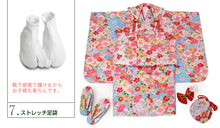 画像をギャラリービューアに読み込む, 七五三 着物 3歳 被布セット 販売 7点セット ( 着物 長襦袢 被布コート 草履 髪飾り 足袋 ) 三歳女の子の祝い着 お正月やひな祭にも レンタルより購入がオススメ ギフトにも