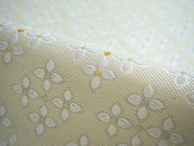 画像をギャラリービューアに読み込む, 名古屋帯 単品 正絹 九寸 クリームベージュ紫 花菱 なごや帯 六通柄 カジュアル 西陣織 株式会社ふくい謹製 証紙付き お仕立てをしてお届け