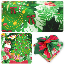 画像をギャラリービューアに読み込む, 風呂敷 季節 リース お月見 ハロウィン クリスマス イベント タペストリー・ラッピングとしても使える お弁当包み 50cm×50cm 中巾