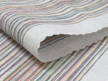 画像をギャラリービューアに読み込む, 半衿 グレー地 ストライプ 単品 半襟 レディース 綿 半えり お洒落な衿元に 京都・ひでや工房の半衿