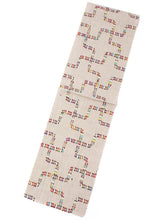 画像をギャラリービューアに読み込む, 半衿 アイボリー地 幾何学柄 カラフル 単品 半襟 レディース 綿 半えり お洒落な衿元に 京都・ひでや工房の半衿