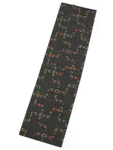 画像をギャラリービューアに読み込む, 半衿 チャコールグレー地 幾何学柄 単品 半襟 レディース 綿 半えり お洒落な衿元に 京都・ひでや工房の半衿