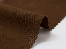 画像をギャラリービューアに読み込む, 半衿 ブラウン地 花柄 レース 単品 半襟 レディース 綿 半えり お洒落な衿元に 京都・ひでや工房の半衿