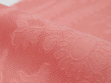 画像をギャラリービューアに読み込む, 半衿 ピンク地 花柄 レース 単品 半襟 レディース 綿 半えり お洒落な衿元に 京都・ひでや工房の半衿