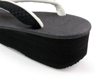 画像をギャラリービューアに読み込む, カレンブロッソ 草履 単品 Mサイズ 濃グレー 台 黒地 市松柄 鼻緒 レディース 歩きやすくてオシャレ 愛好者の多い菱屋カフェ草履