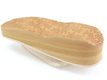 画像をギャラリービューアに読み込む, カレンブロッソ 草履 単品 Lサイズ ライトベージュ 花唐草柄 台 鼻緒 レディース 歩きやすくてオシャレ 愛好者の多い菱屋カフェ草履