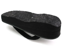 画像をギャラリービューアに読み込む, カレンブロッソ 草履 単品 Lサイズ 濃グレー 台 黒地 ツタ 鼻緒 レディース 歩きやすくてオシャレ 愛好者の多い菱屋カフェ草履