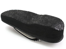 画像をギャラリービューアに読み込む, カレンブロッソ 草履 単品 Lサイズ ブラック 台 黒地 博多織 花菱柄 鼻緒 レディース 歩きやすくてオシャレ 愛好者の多い菱屋カフェ草履