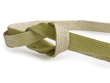 画像をギャラリービューアに読み込む, 帯揚げ 帯締め セット 正絹 渋鶯×グレー 横段 帯あげ 薄抹茶色 帯〆 ぼかし 金 高麗 平打ち 訪問着・付け下げ・色無地に合わせて フォーマルシーンに