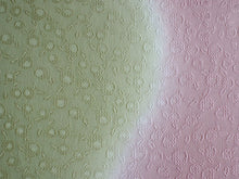 画像をギャラリービューアに読み込む, 帯揚げ 帯締め セット 正絹 渋緑×ピンク 椿 帯あげ 渋ピンク 帯〆 ぼかし 金 高麗 平打ち 訪問着・付け下げ・色無地に合わせて フォーマルシーンに