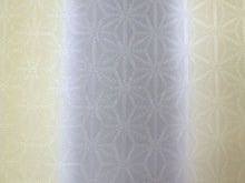 画像をギャラリービューアに読み込む, 帯揚げ 帯締め セット 正絹 グレー×クリーム 麻の葉 帯あげ ベージュ 帯〆 ぼかし 金 高麗 平打ち 訪問着・付け下げ・色無地に合わせて フォーマルシーンに